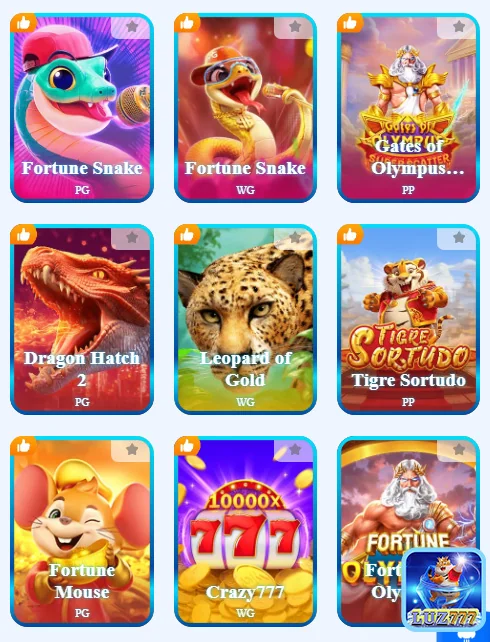 Tela de login simplificado no app de slot games